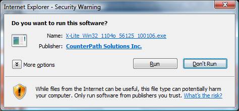 Run Software