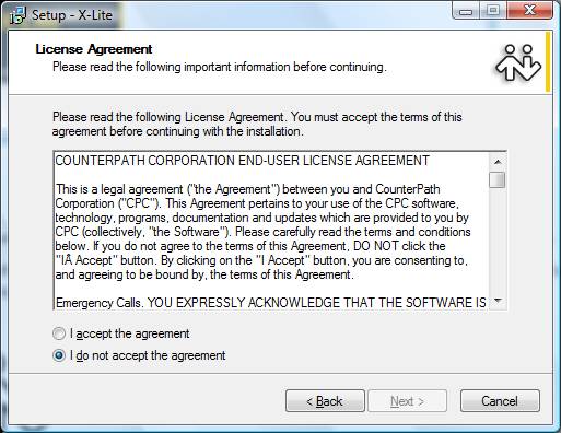 License Agreement